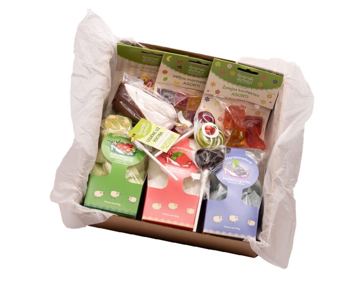 Komplekts "Krāsainie saldumi"