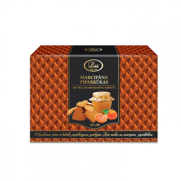 Piparkūkas ar mandarīnu mērci un tēju 350g
