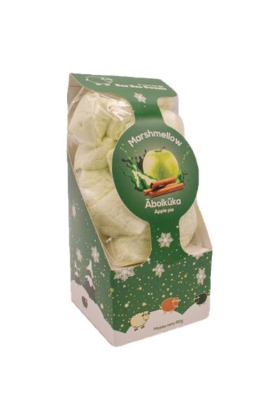 Marshmelow ar ābolu un kanēļa garšu (90 gr.)