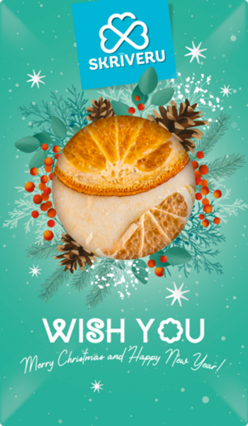 Baltā šokolāde ar citrusaugļiem 90 g