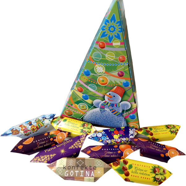 Saldumu komplekts "Eglīte" (310 gr.)