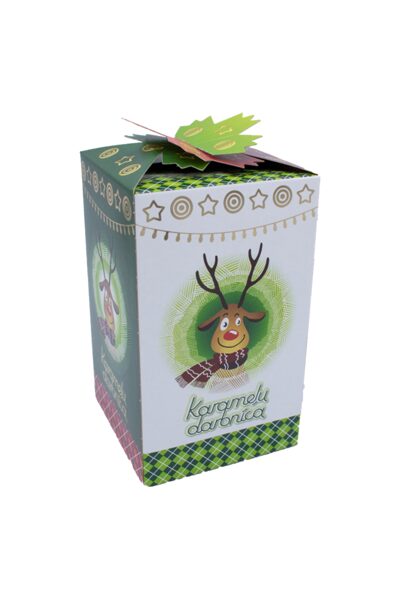 Bērnu saldumu kastīte "Briedītis" /kartona iepakojums/ (260 gr.)