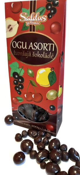 Ogu asorti tumšajā šokolādē (100g)