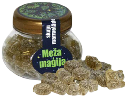 Skuju marmelādes konfektes ”Mežā maģija” (150 gr.)