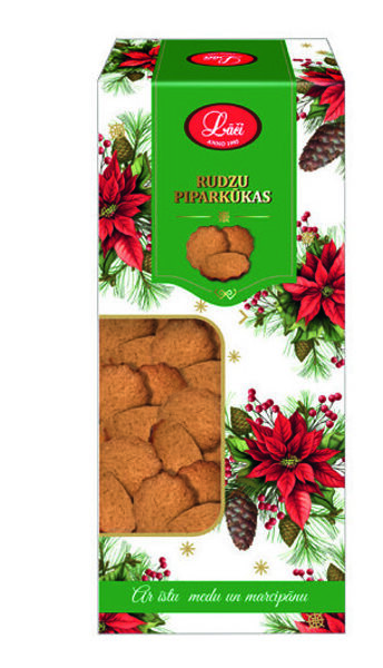 Lāču RUDZU piparkūkas ar medu (190g)